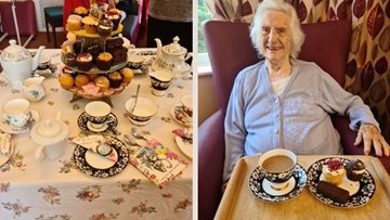 Wirral home does classic afternoon tea